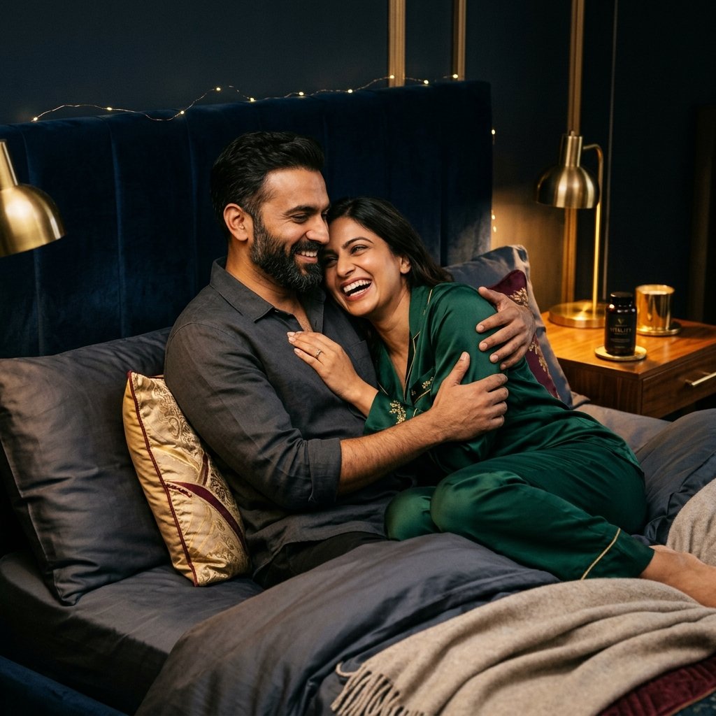Happy Intimate Couple Transformation with maX-plus Gold